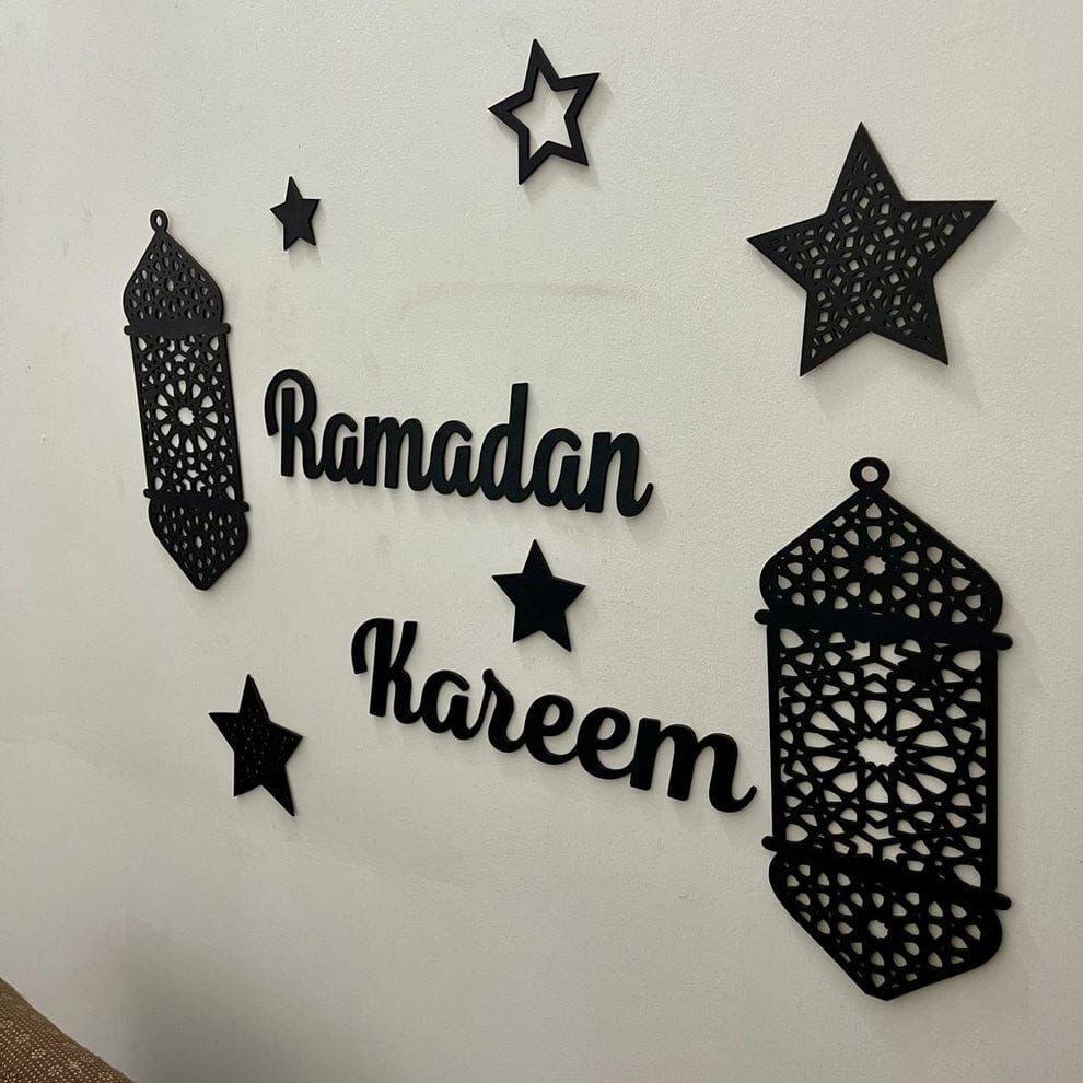 Ramadan Kareem Design Wall Sticker - 1 Pc - Stylish Home Decor