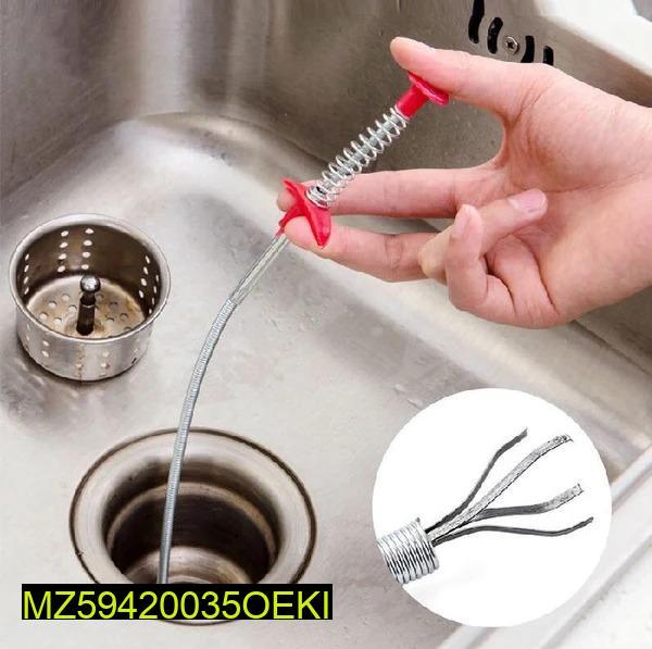 Snake Sink Cleaning Filter Pipe